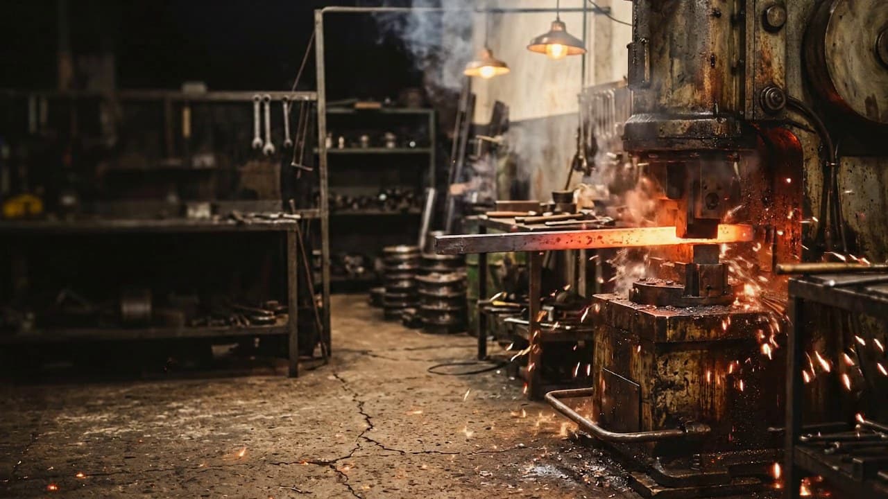 Aço em processo de fabricação