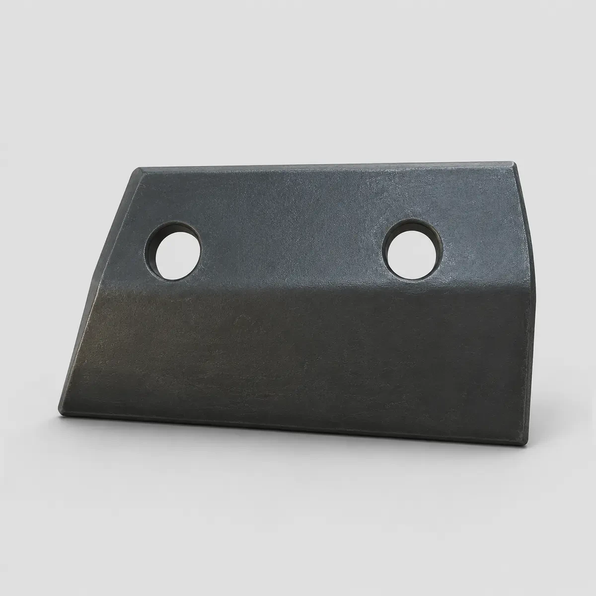 LAMINA DE AÇO MAIOR 12" 2 FUROS