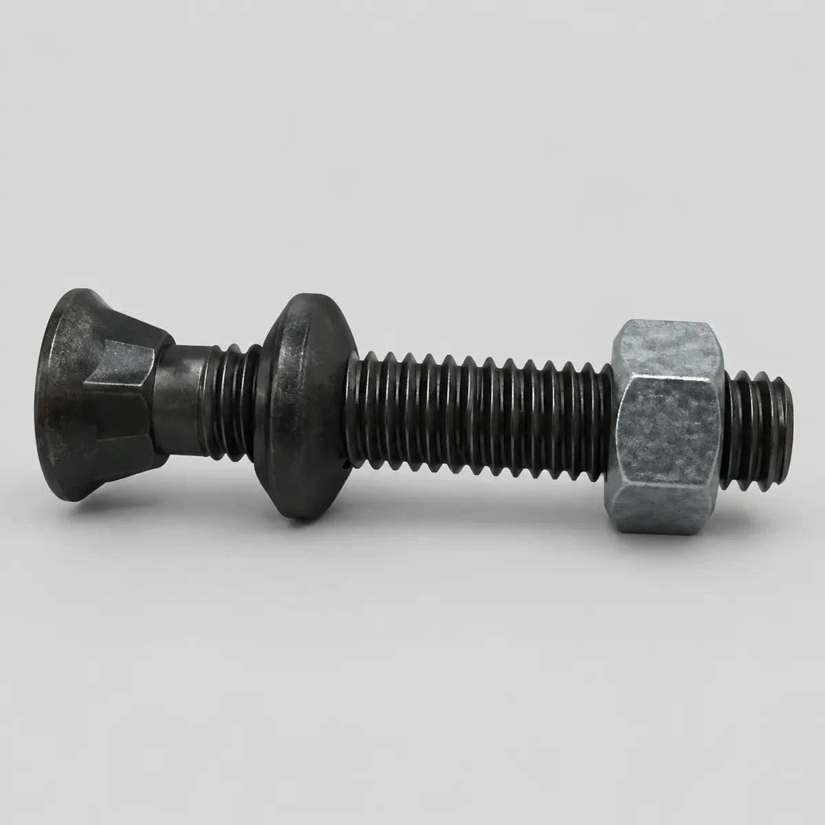 PARAFUSO DE DISCO - Ø 1/2" X 3.1/2" C/ARRUELA DE PRESSÃO