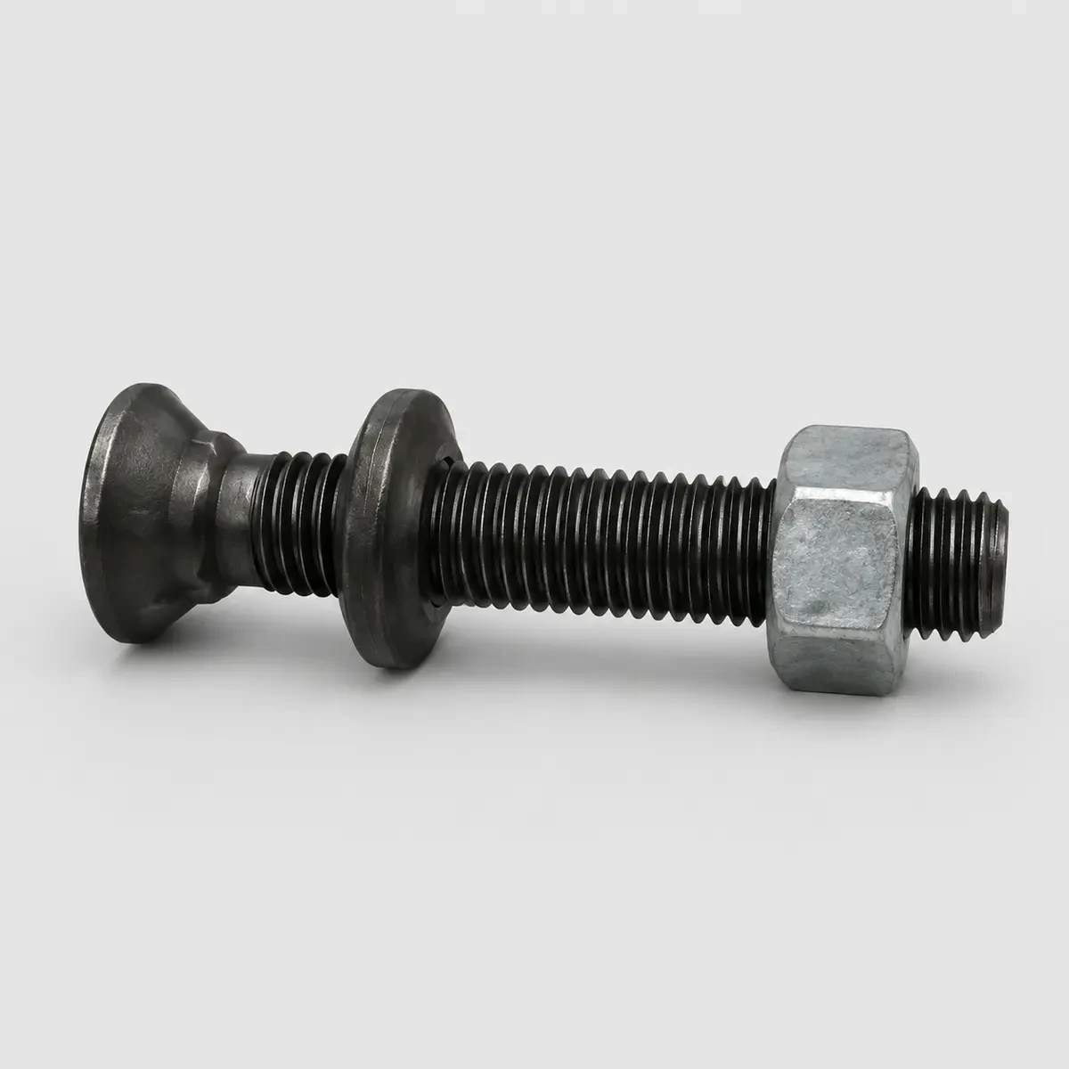 PARAFUSO DE DISCO -Ø 1/2" X 3.3/4" C/ARRUELA DE PRESSÃO